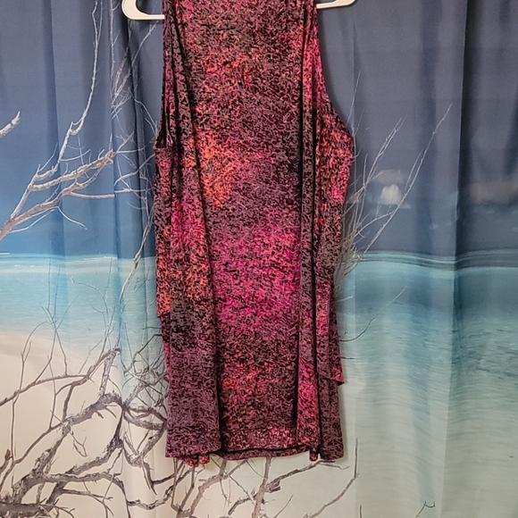 Pink & Maroon Layered Tank # - Picture 6 of 6